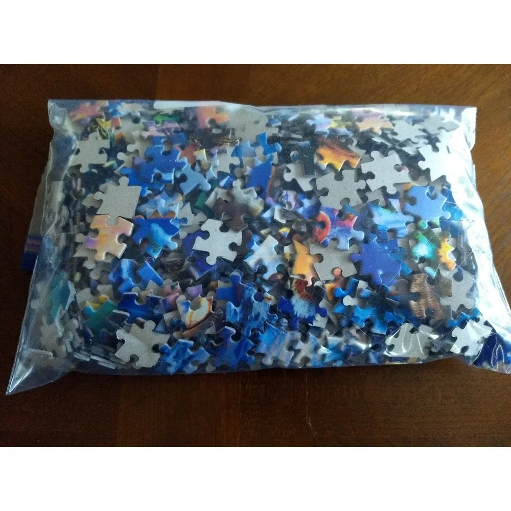 Buffalo Games Jigsaw Puzzle 1000 Pc Woodland Christmas Animals Complete‎ Poster
